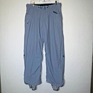 Roxy Light‎ blue insulated ski snowboard pants large
